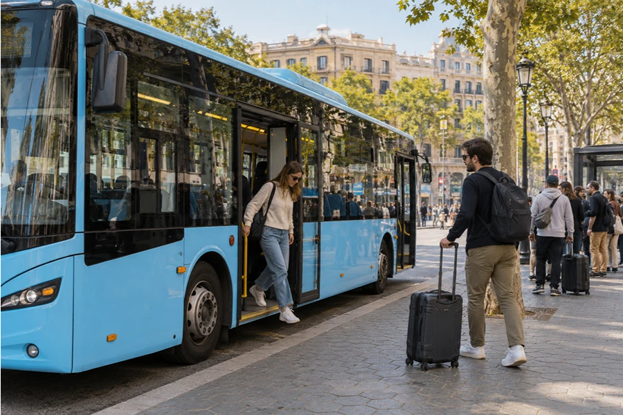 Barcelona Airport to Gothic Quarter
